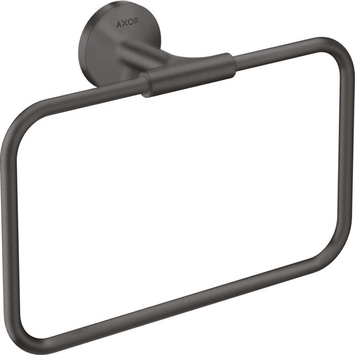Hansgrohe Axor Handtuchring 42823340 250x216mm, schwenkbar, Wandmontage, brushed black chrome