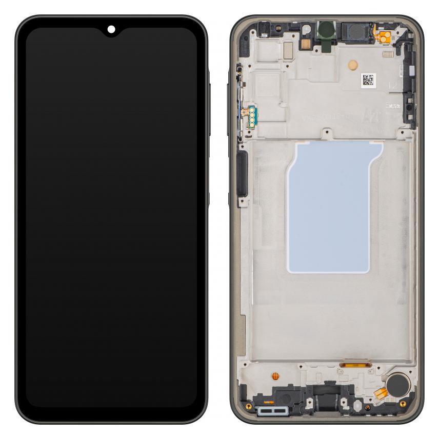 MP Display Unit fur Galaxy A26 A266, Aftermarket, Black (Display) (65560299)