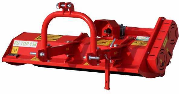 AgriEuro Premium Mulcher AgriEuro Fu TOP 138 M für Traktor leichte Baureihe - Handgeführte Verschiebung