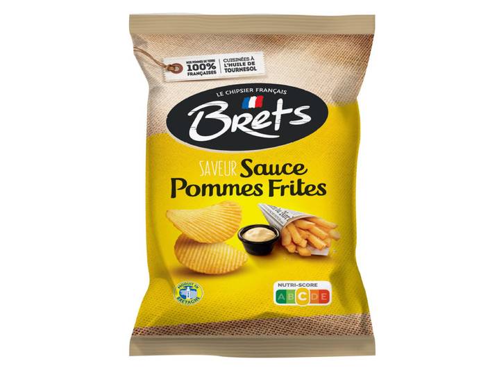BRET'S Chips saveur sauce pommes frites - 125 g