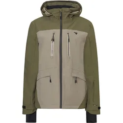 Rehall, Damen, Skijacke, Violet-R (S), Grün, Braun