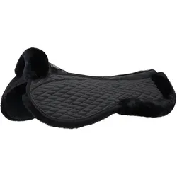 Lammfellpad Streamline Dressur Schwarz / L