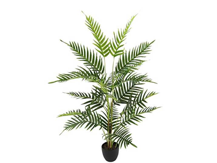 Flair Flower Kunstpflanze Areca Kunstbaum Goldfruchtpalme Dypsis Lutescens Palmwedel gro§ Tropische Zimmerpflanzen Zimmerpalme Madagaskar-Palme KŸnstliche Blumen GrŸnpflanzen, grŸn, 110 cm, 151493GN