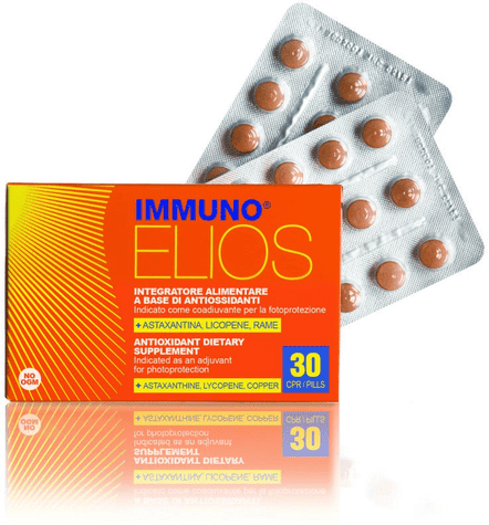 Immuno Elios Lunaderm Integratore Antiossidante 30 Capsule