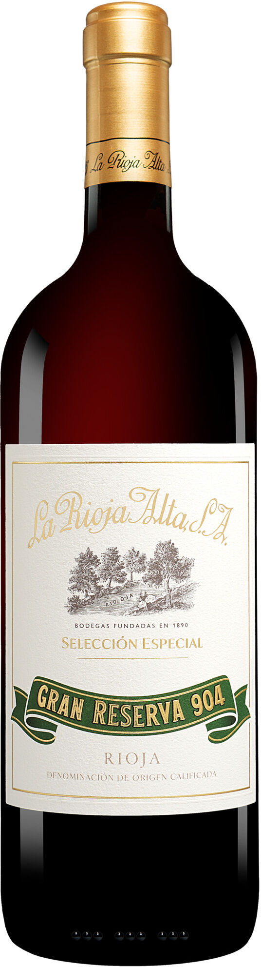 La Rioja Alta »904« - 1,5 L. Magnum Gran Reserva 2016 14% Vol. Rotwein Trocken aus Spanien