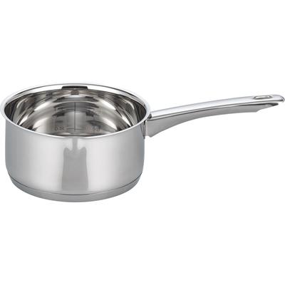Kasserolle ELO BASIC "Opal", silber (edelstahlfarben), Ø:16cm, Töpfe, Kasserolle, Ø 16 cm, Induktion