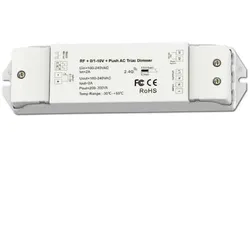 ISOLED Sys-Pro Funk/Push/1-10V Input Triac-Dimmer, 230V, 300VA, Phasenan-/Abschnitt wählbar ISO-114891