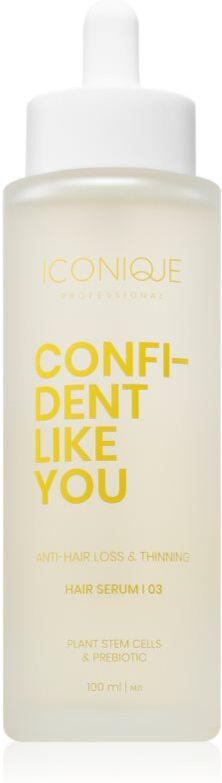 ICONIQUE Professional CONFIDENT LIKE YOU Anti-Hair Loss & Thinning sérum anti-chute 100 ml