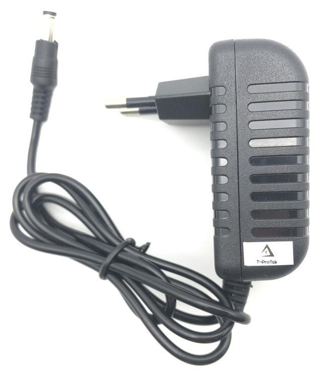 T-ProTek Netvoeding Adapter met EU-stekker compatibel met Roland CD-2U audio-recorder