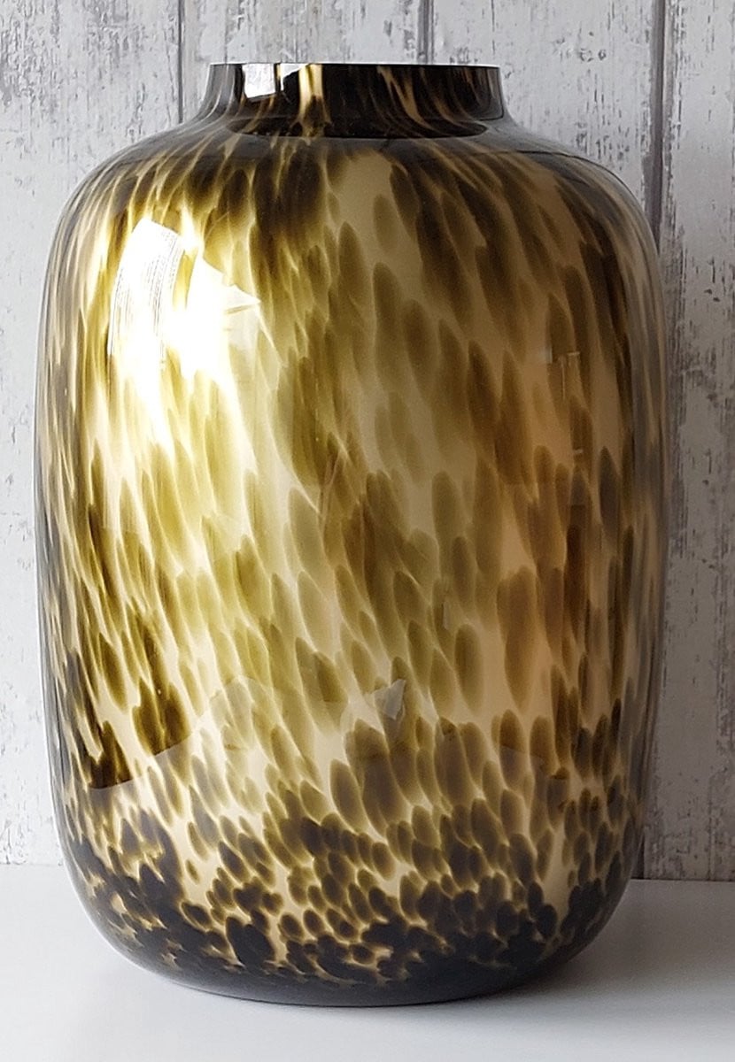 Vase the World Cheetah vaas Gold Large model Artic - Hoogte: 45 cm