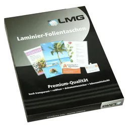 LMG Laminierfolien glänzend 100 mikron A5