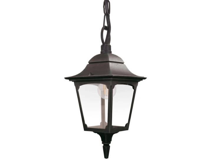 Elstead Lighting LED Buiten Hanglamp Chapel 1X E27 Max 60W IP44 Dimbaar Black