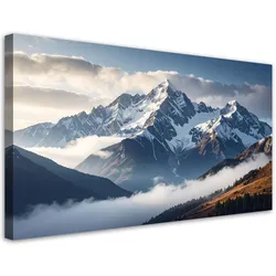 LEINWANDBILD Landschaften 80x40cm