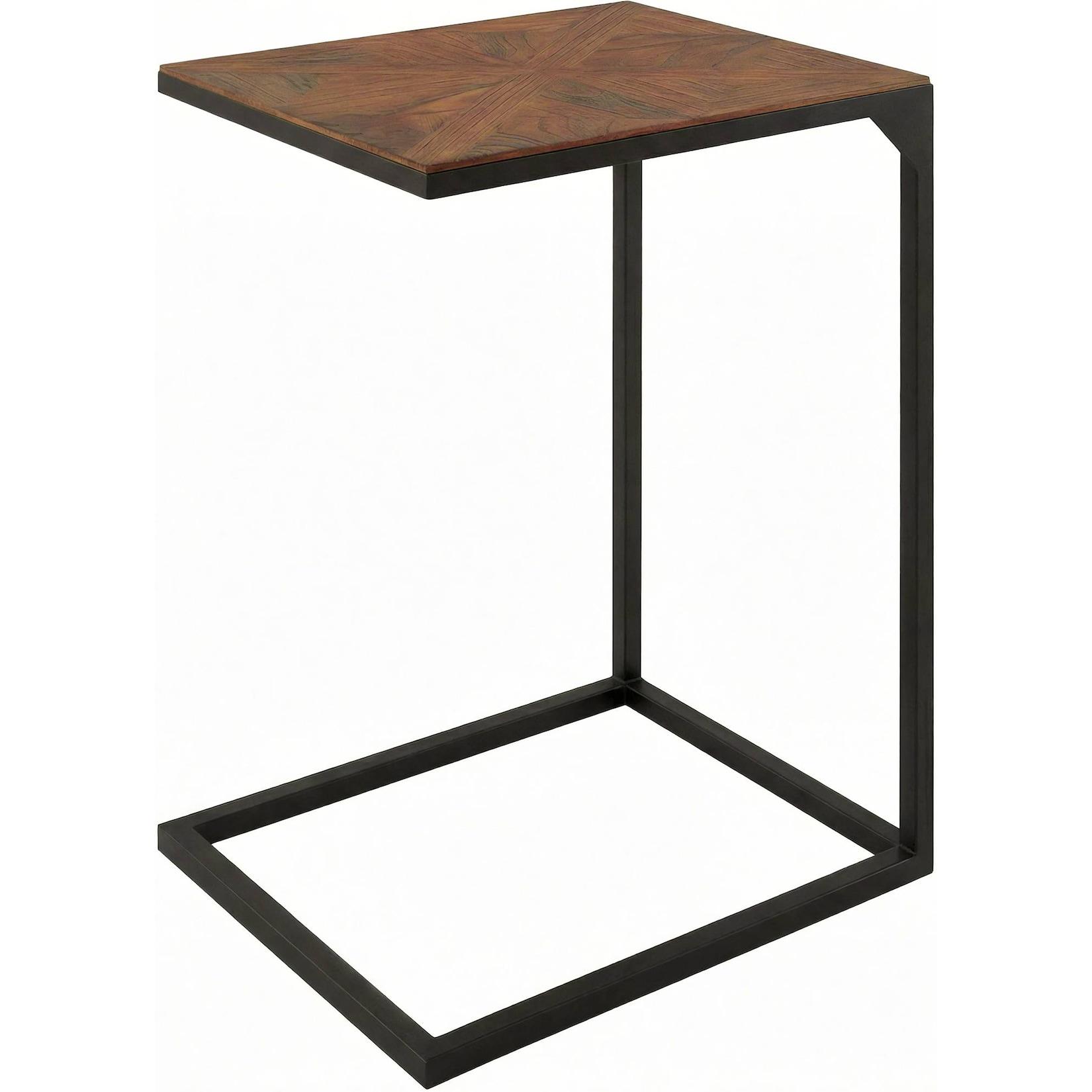 CLP Beistelltisch Velaro - Farbe: braun