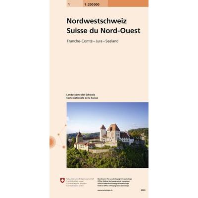Swisstopo Schweiz Nord-West, Sonstige von , Swisstopo, 978-3-302-00001-5