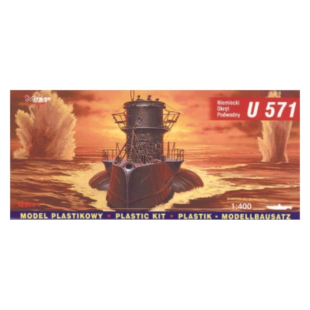 Mirage Hobby Deutsches U-Boot U 571 Special Edition (40049)