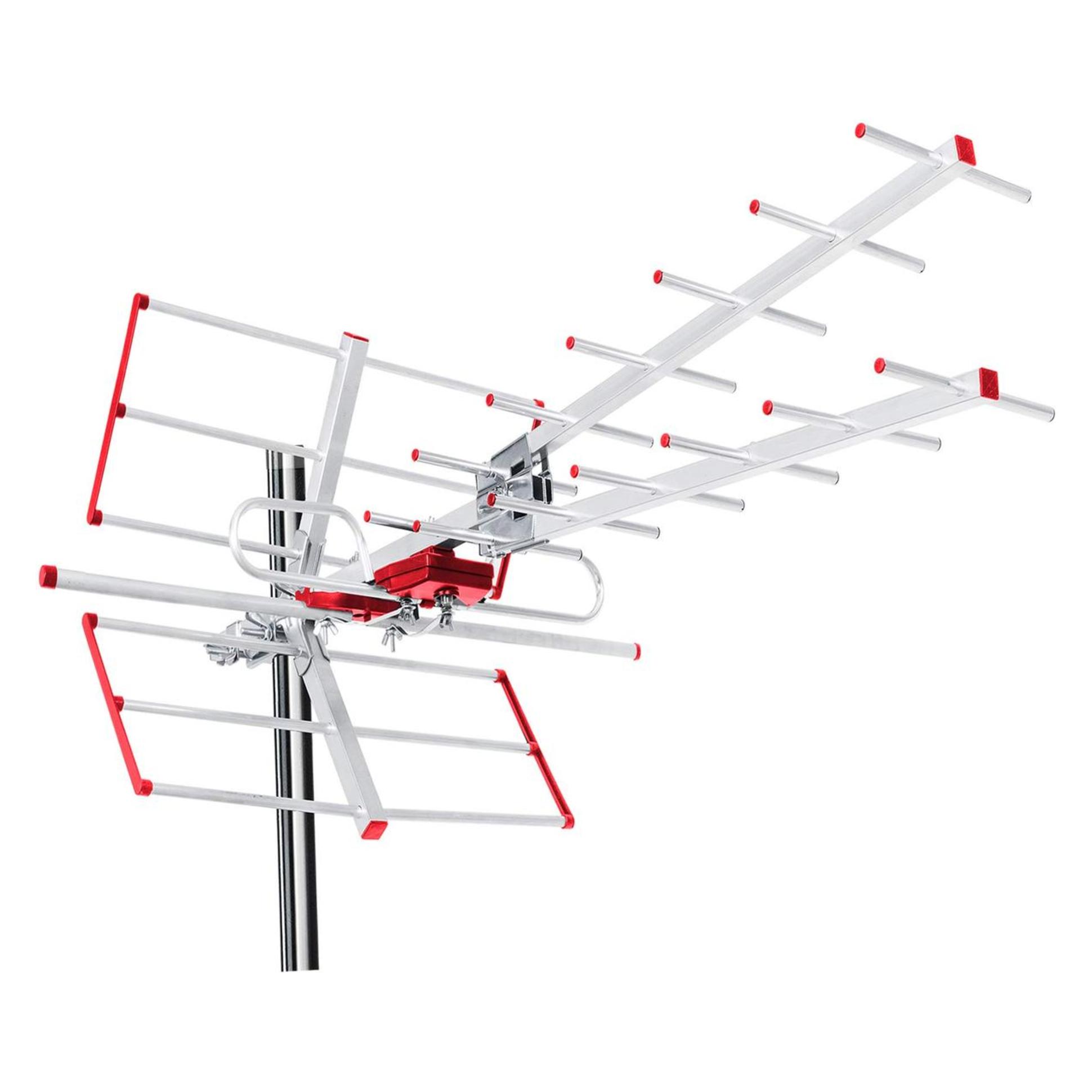 Maclean MCTV-855 MCTV-855 Lauko Antenne TV DVB-T Combo UHF VHF passiv max 100dBuV (Flachantenne, Zimmerantenne, DVB-T / -T2) (MCTV-855)