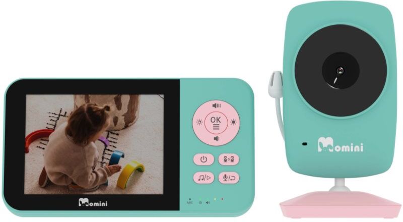 Momini BlissView Baby Monitor Digital Audio Baby Monitor 1 pc