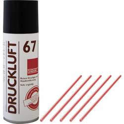 Kontakt Chemie DRUCKLUFT 67 Druckluftspray nicht brennbar, inkl. 5 Sprühröhrchen 100 ml
