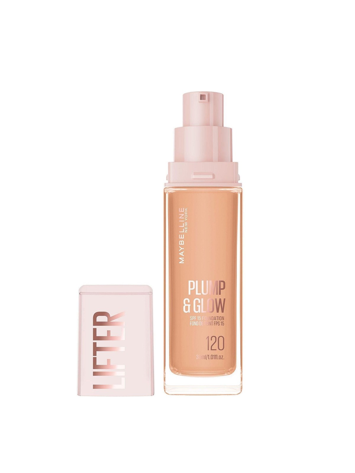 L'Oréal Paris New York 30ml.- Lifter Plump & Glow Foundation 120
