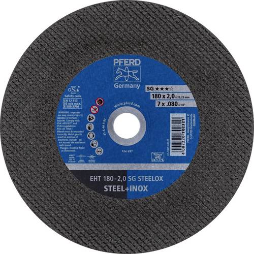 PFERD TOOLS EHT 180-2,0 SG STEELOX 69901412 Trennscheibe gerade 180mm 25 St. Edelstahl, Stahl