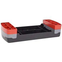 HMS Aerobics step AS003, black-red