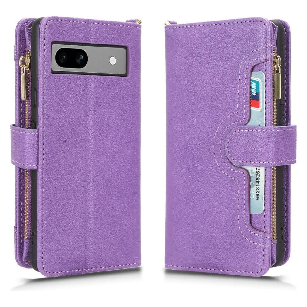 Cover-Discount Google Pixel 7a - Brieftaschen Hülle violett (Google Pixel 7a) (660141427D)