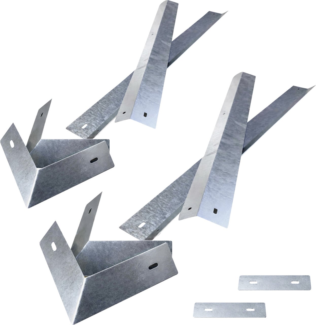 Bio Green BioGreen Hochbeet Schneckenzaun Starter-Set silber 100 x 100 cm