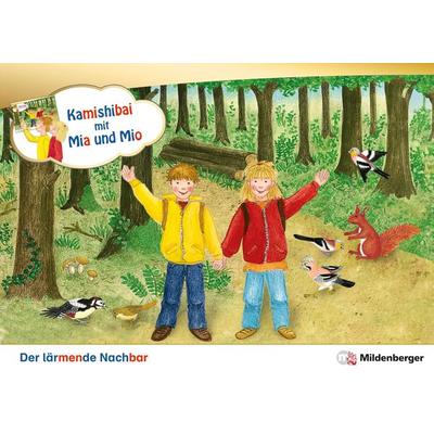 Kamishibai mit Mia und Mio: Der lärmende Nachbar – Set, Geheftet von Bettina Erdmann, Mildenberger Verlag GmbH, 978-3-619-14316-0
