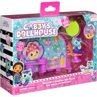 Gabby's Dollhouse Deluxe Room Spielset - Wellness Raum mit Meerkätzchen, Spielfigur