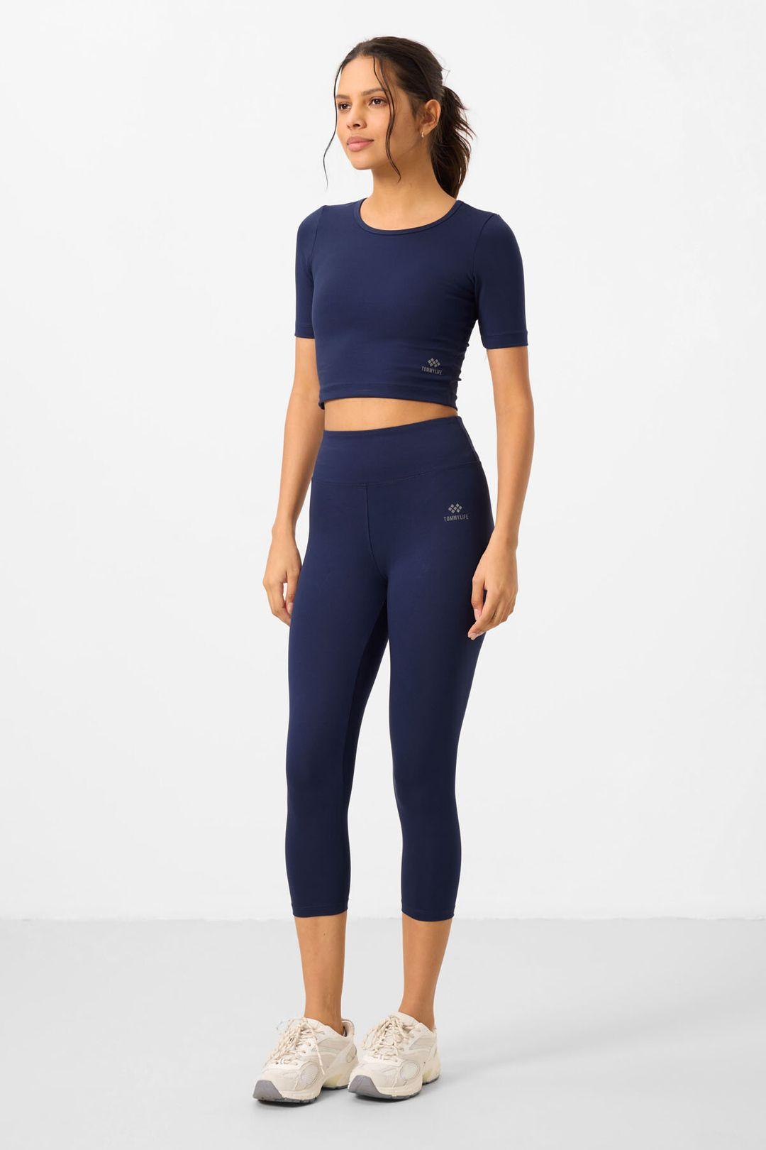 Dames Katoenen Slim-fit Actieve Set