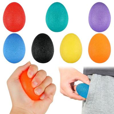 Inspired Living Silicone Grip Ball Hand Grip Strengthener For Wrist Rehabilitation And Stress Relief red