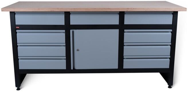Établi STIER Basic, avec 9 tiroirs (907526)