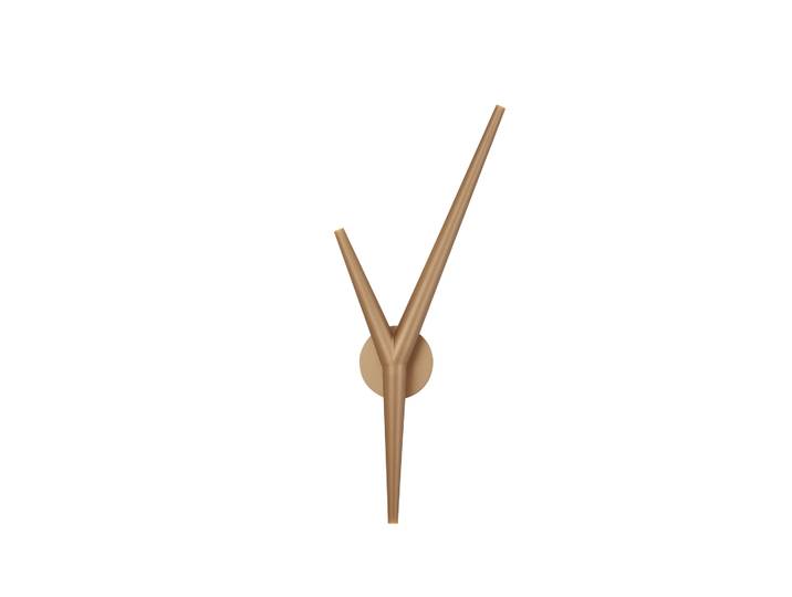 Lampe Design\, Applique Led Arrecife Doré En Metal\, Mantra