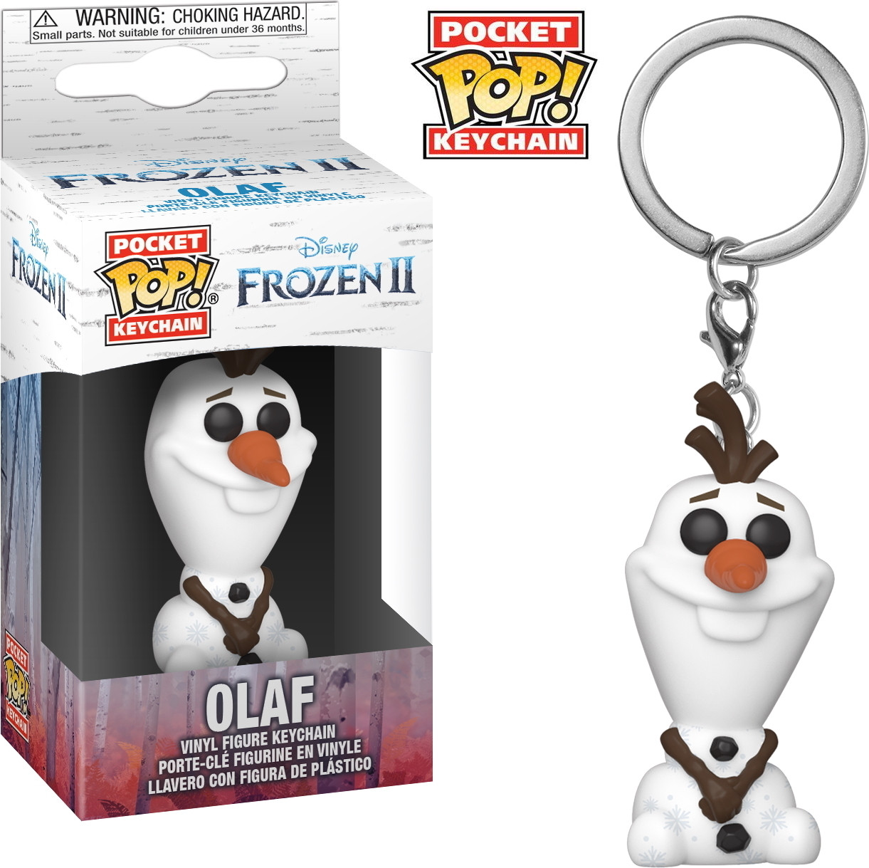 Funko Pocket Pop Sleutelhanger Frozen Olaf Mini-figuur