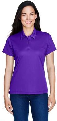 Team 365 TT21W Women's Command Snag Protection Polo Shirt in Sport Purple size 3XL   Polyester