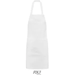 SOLS Bio Latzschürze 03569 white 90 x 75 cm