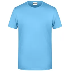 Basic T-Shirt "8008" - 3XL - sky-blue