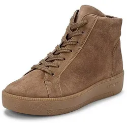 Plateau-Schnür-Stiefelette Kristin Semler braun, 38,5