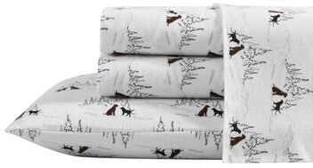 Eddie Bauer Printed Cotton Flannel Sheet Set