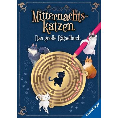 Mitternachtskatzen: Das große Rätselbuch, Taschenbuch von Elena Bruns, Ravensburger Verlag GmbH
