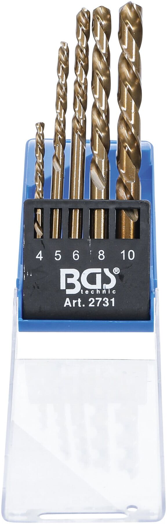 BGS Bohrer-Satz linksschneidend, 5-tlg. ; BGS technic (2731)