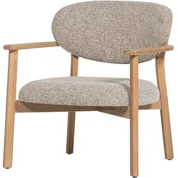 Tchibo - Woood Sessel »Udar« mit Holzrahmen - 68x75x76cm - naturfarben -