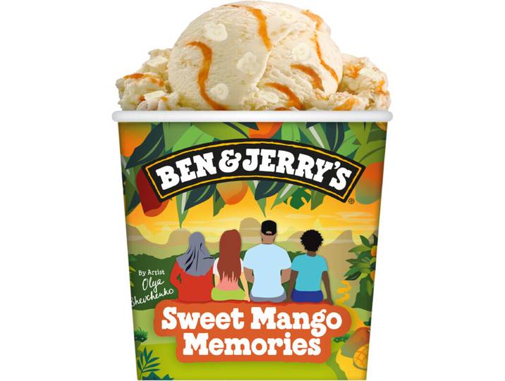 Ben &amp; Jerry's Sweet Mango Memories 465 ml