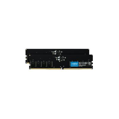 CRUCIAL Arbeitsspeicher "CT2K32G56C46U5", schwarz, 64 GB, Arbeitsspeicher