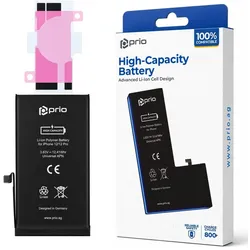 prio Hochleistungsakku für iPhone 12/12 Pro (3240 mAh) - Universal APN -, Smartphone Akku