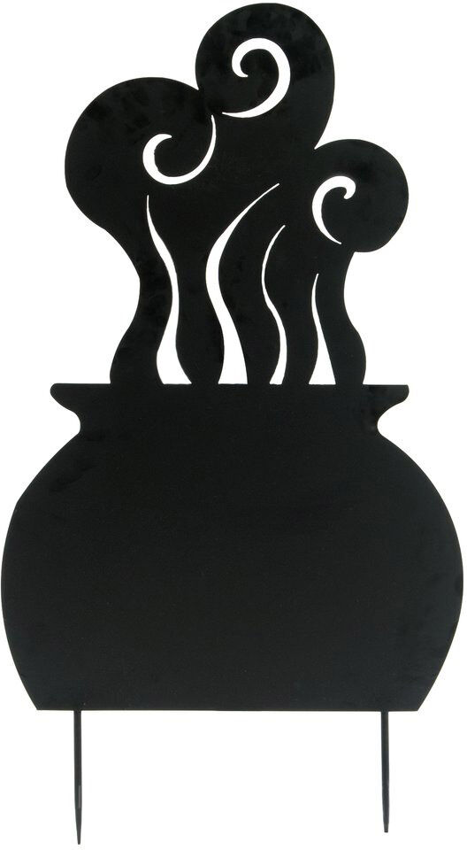 Europalms Silhouette Metall Hexentopf, 100cm