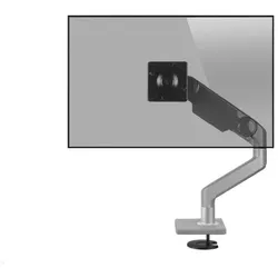 Humanscale M8.1 Monitor Tischhalterung Durchschraub schräg, silber