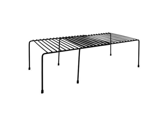 QUVIO Keukenkast organizer - Metaal - Zwart
