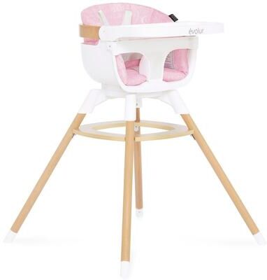 Evolur Ann Beechwood 4-in-1 Highchair